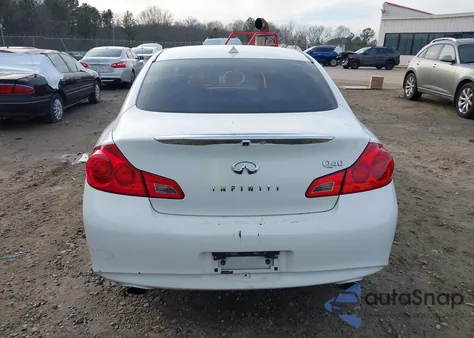 2015 Infiniti Q40 from USA, damaged, VIN JN1CV6AP1FM501321